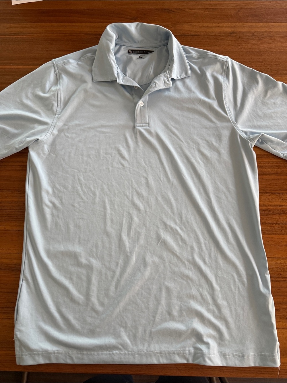 Pebble Beach Light Blue Men's Polo sz M